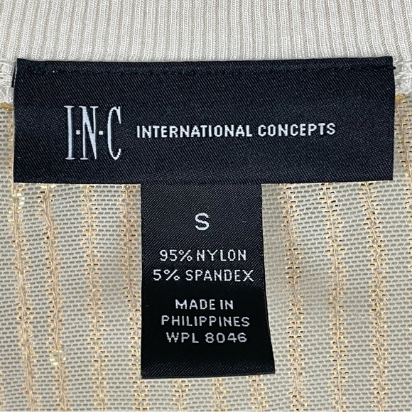 INC International Concepts Sequin Top - Picture 7 of 7